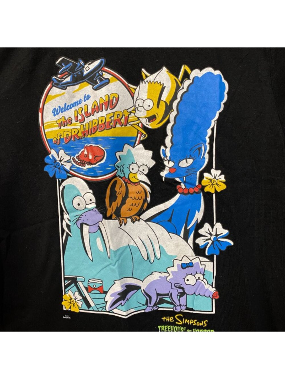 The Simpsons The Island Of Dr. Hibbert Treehouse Of Horror T-Shirt large - Picture 2 of 4